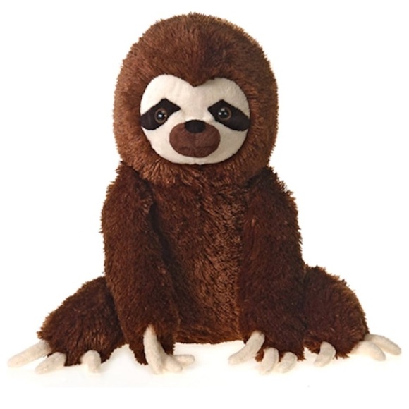 🌹𝐅𝐢𝐞𝐬𝐭𝐚 Adorable Brown 𝐓𝐨𝐞𝐝 Sloth Plush Toy - Picture 1 of 5